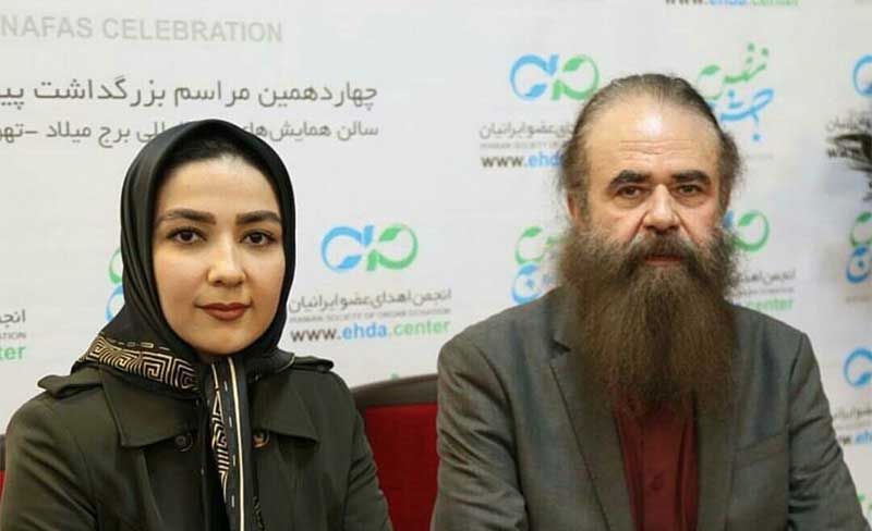 جنجال 28 سال اختلاف سن خانم بازیگر جوان سارا صوفیانی و همسرش