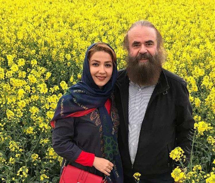 جنجال 28 سال اختلاف سن خانم بازیگر جوان سارا صوفیانی و همسرش