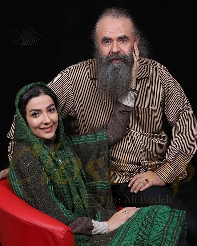 جنجال 28 سال اختلاف سن خانم بازیگر جوان سارا صوفیانی و همسرش