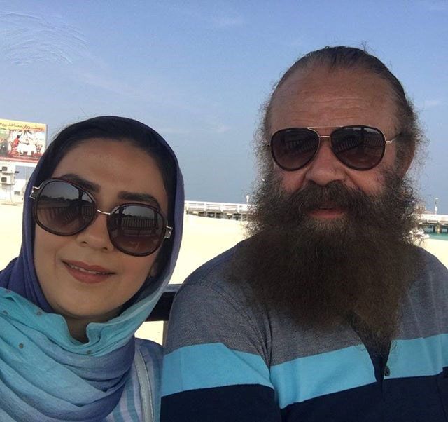 جنجال 28 سال اختلاف سن خانم بازیگر جوان سارا صوفیانی و همسرش