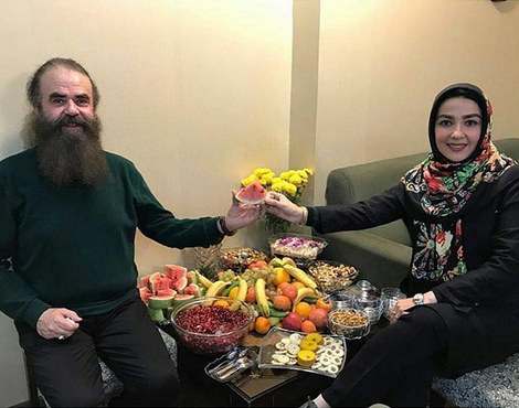 جنجال 28 سال اختلاف سن خانم بازیگر جوان سارا صوفیانی و همسرش