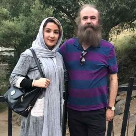جنجال 28 سال اختلاف سن خانم بازیگر جوان سارا صوفیانی و همسرش