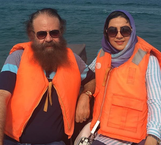 جنجال 28 سال اختلاف سن خانم بازیگر جوان سارا صوفیانی و همسرش