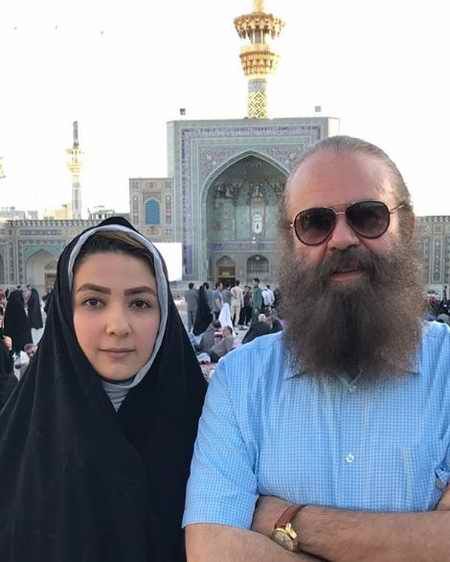 جنجال 28 سال اختلاف سن خانم بازیگر جوان سارا صوفیانی و همسرش