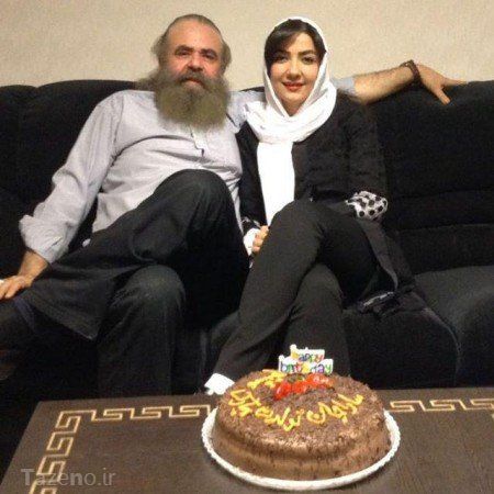 جنجال 28 سال اختلاف سن خانم بازیگر جوان سارا صوفیانی و همسرش
