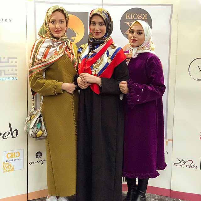 بیوگرافی سیده آناشید حسینی زیباترین مدل باحجاب ایرانی +عکس همسرش