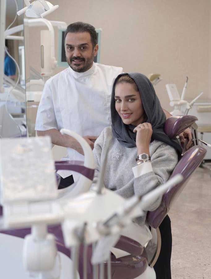 ازدواج آناشید حسینی با دکتر چلبیانلو 