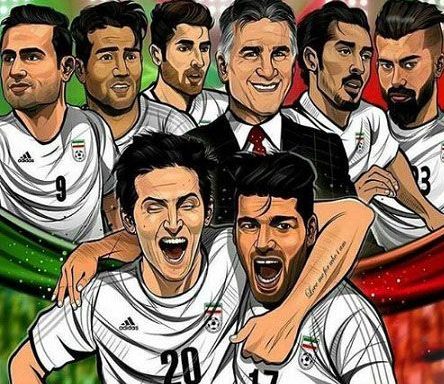 مجموعه کامل عکس پروفایل حمایت از تیم ملی ایران | عکس پروفایل برای تیم ملی