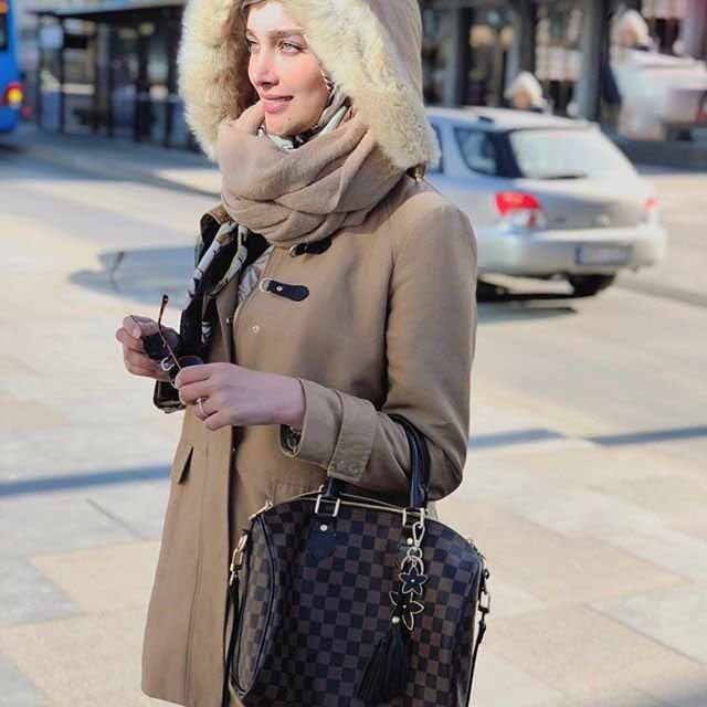 بیوگرافی سیده آناشید حسینی زیباترین مدل باحجاب ایرانی +عکس همسرش