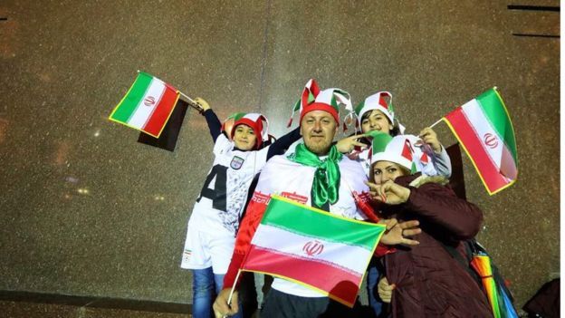 همراه با تیم ملی و هواداران زن و مرد ایرانی در جام جهانی روسیه