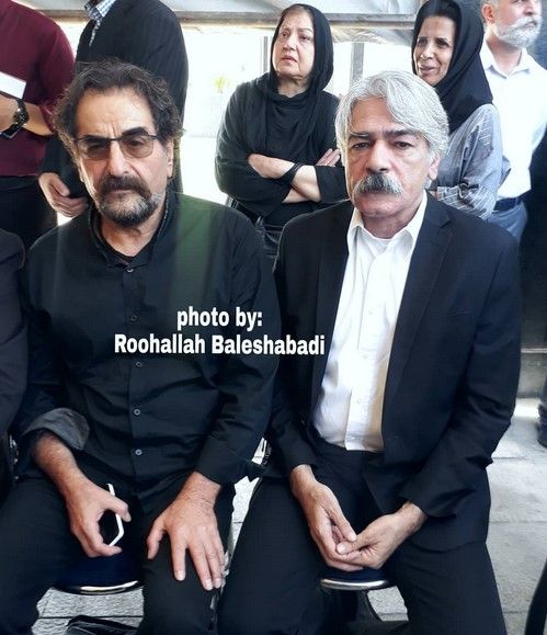 عکس ها و حواشی مراسم تشییع عزت الله انتظامی