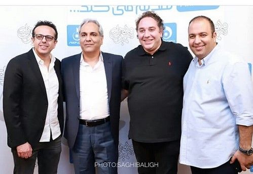 سوپر استارها در کنسرت مهران مدیری | خواندن ترانه سوغاتی مرحوم هایده