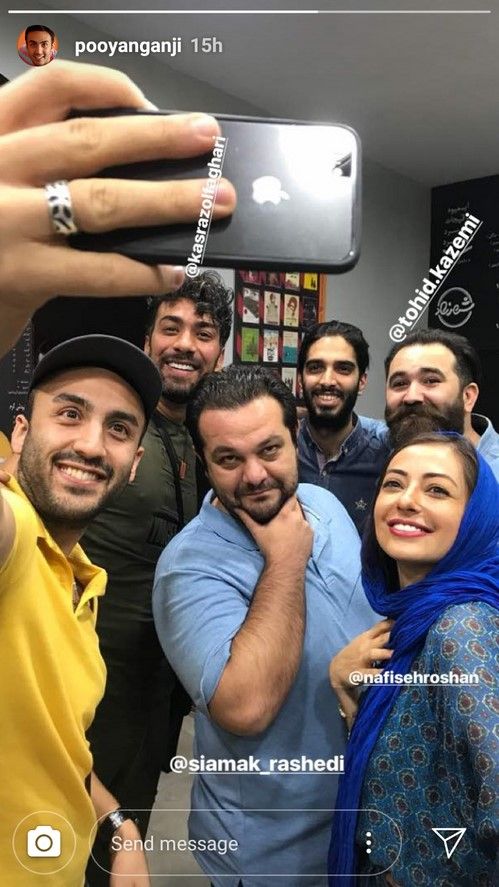 استوری های بازیگران + استوری هنرمندان و استوری چهره های مشهور (18)