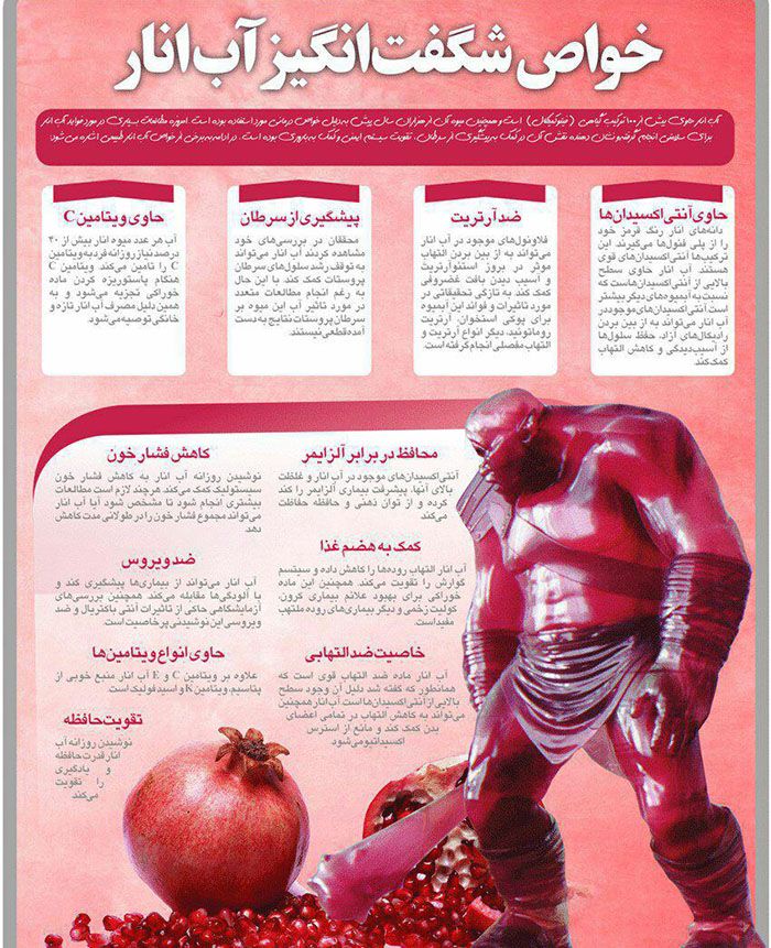 بهترین خواص انار | خواص عروس سفره یلدا برای سلامتی و زیبایی