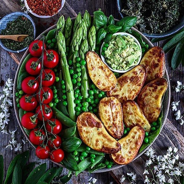 بهترین فواید گیاه خواری + عکس های جالب از غذاهای گیاهی