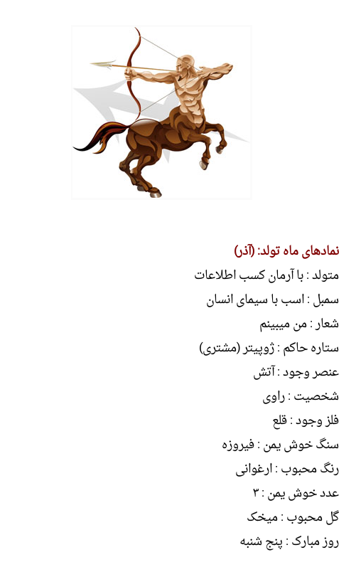 عکس نماد ماه های سال + نکات جالب در مورد متولدین هر ماه