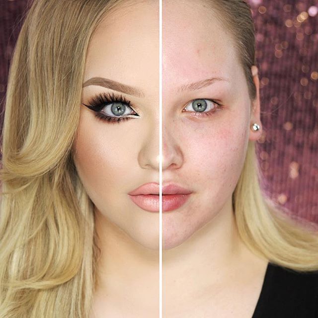 قدرت آرایش زنانه | تغییر چهره به سبک خانم ها | powerofmakeup#