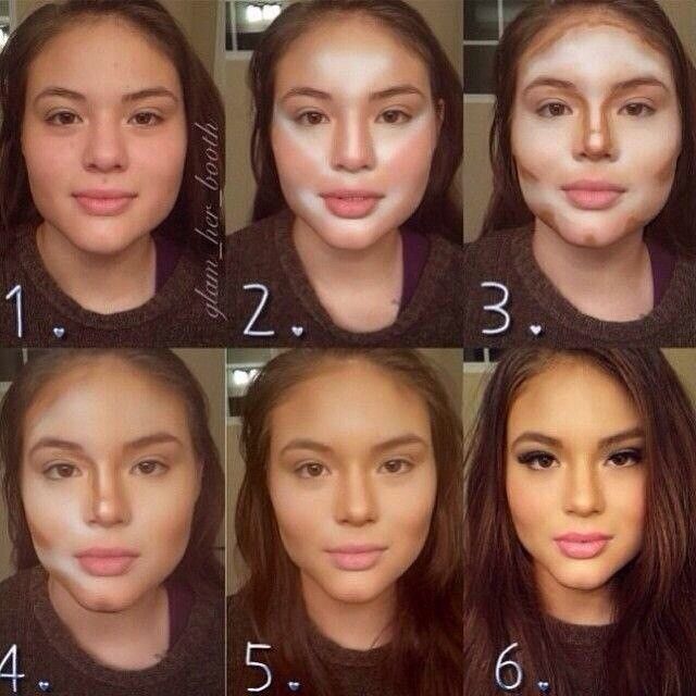 قدرت آرایش زنانه | تغییر چهره به سبک خانم ها | powerofmakeup#
