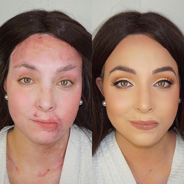 قدرت آرایش زنانه | تغییر چهره به سبک خانم ها | powerofmakeup#