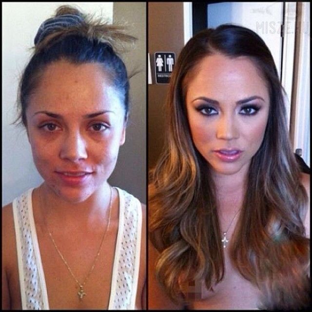 قدرت آرایش زنانه | تغییر چهره به سبک خانم ها | powerofmakeup#