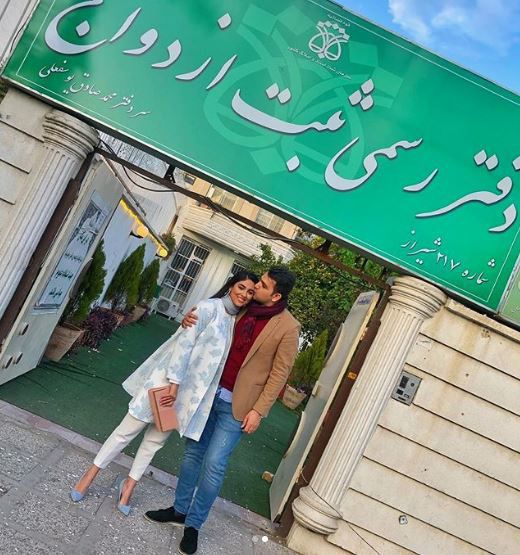 رامینا ترابی ازدواج کرد | مدل مشهور ایرانی خبر ازدواج اش را منتشر کرد