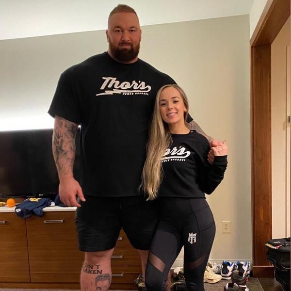قوی ترین مرد جهان کیست ؟ thorbjornsson@ + عکس های هافثور پی یرشون 