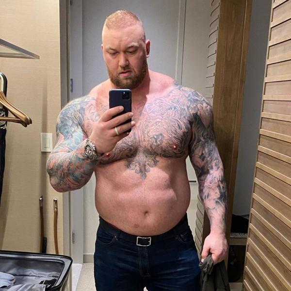 قوی ترین مرد جهان کیست ؟ thorbjornsson@ + عکس های هافثور پی یرشون 