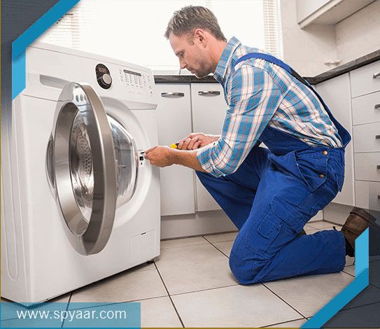 نحوه تعمیر مشکل چرخش در ماشین لباسشویی