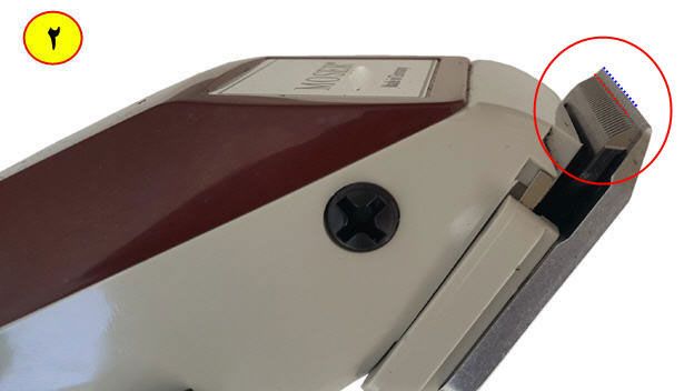 تنظیم تیغ ماشین اصلاح موزر به صفر زن بدون گاز گرفتگی در اصلاح