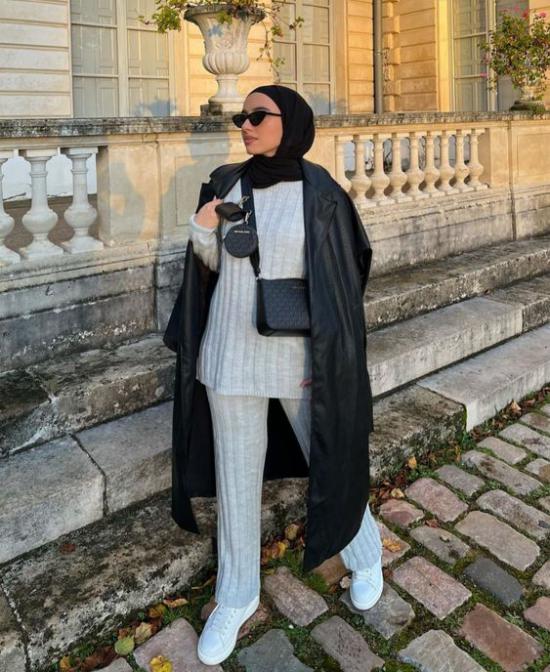 مانتو پاییزی شیک دخترانه