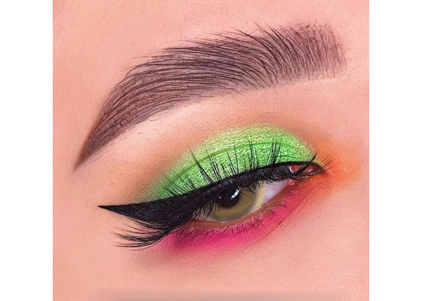 میکاپ ساده چشم برای شب یلدا