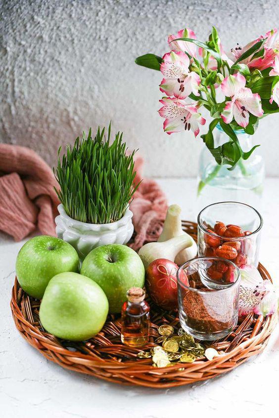 چیدمان سفره هفت سین عید نوروز