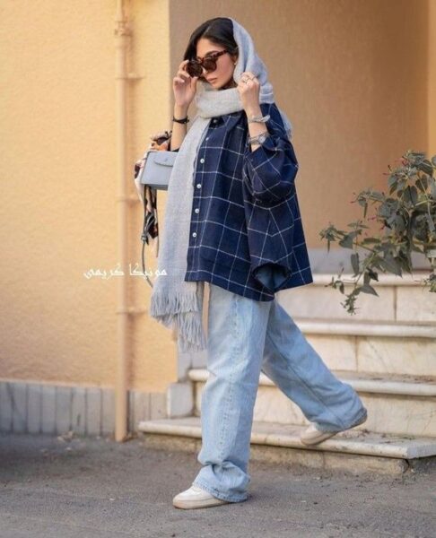 مدل شومیز دخترانه چارخونه