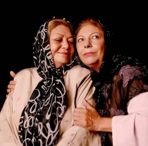 ثریا قاسمی و مادرش