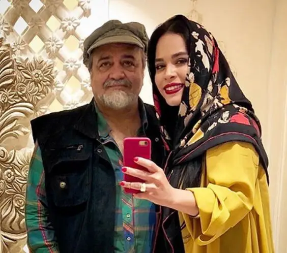 محمد رضا شریفی نیا و دخترش ملیکا