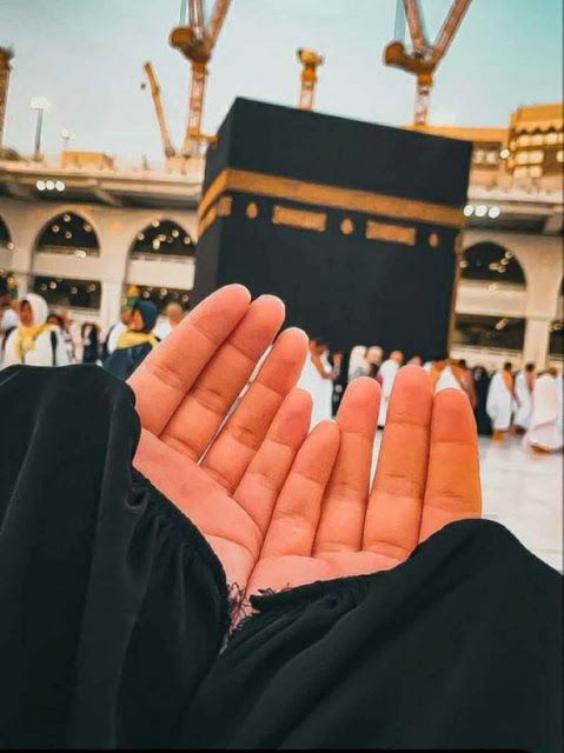 عکس دختر با حجاب مکه