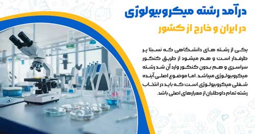 درآمد رشته میکروبیولوژی در سال 1404+ آینده شغلی و بازار کار این رشته