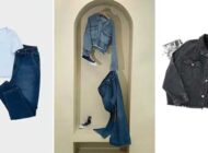 چطور شلوار جین، کت جین و تیشرت کراپ را با هم ست کنیم؟