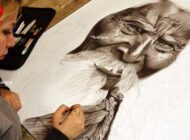 آموزش نقاشی سیاه قلم را از کجا شروع کنیم؟