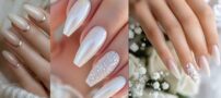 طراحی ناخن عروس | 15 مدل جذاب طراحی ناخن عروس