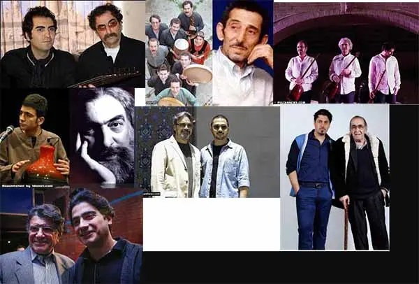 مشهورترین پدر و پسرهای موسیقی ایران