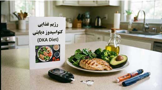 رژیم غذایی کتواسیدوز دیابتی برای پیشگیری از DKA