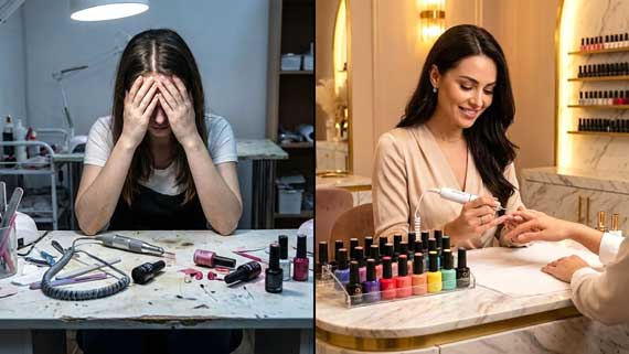 راز درآمدهای نجومی در لاین ناخن؛ چرا مهارت به تنهایی کافی نیست؟