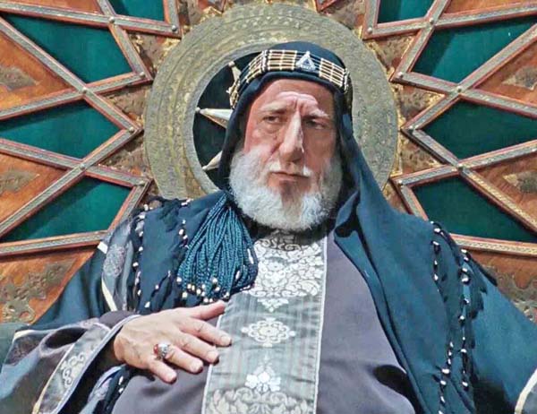 رضا کیانیان بازیگر نقش عبدالله بن زبیر در سریال مختارنامه