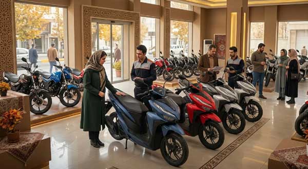 فروشگاه موتور سیکلت الوقسطی
