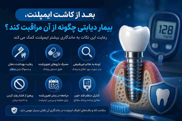 اگر دیابت کنترل نشده باشد، آیا باید ایمپلنت را به تعویق انداخت؟