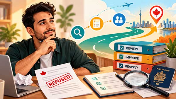 رفع ریجکتی ویزای توریستی کانادا