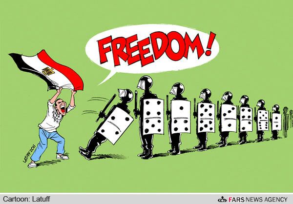 مصر به روایت کاریکاتور + عکس