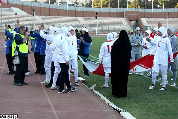 حذف شدن تیم ملی فوتبال بانوان ایران