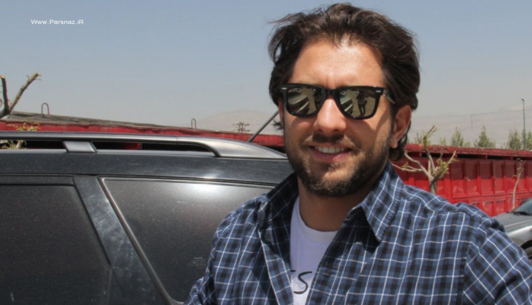 عکسهای بهرام رادان در پیست کارتینگ آزادی